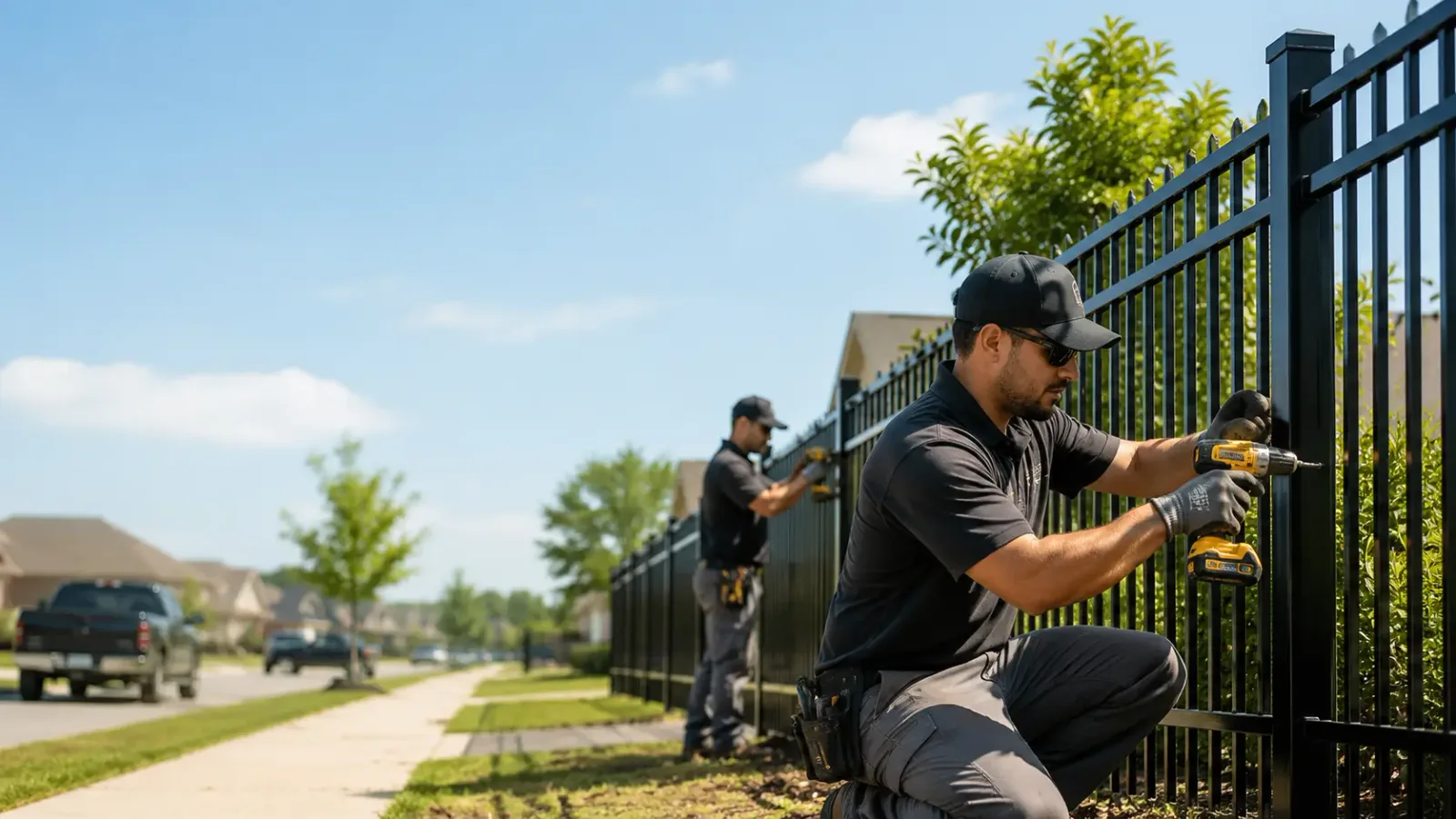 Metal Fence Installation in Colmar, PA